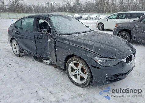 2013 BMW 328 Xi Sulev из США, поврежденный, VIN WBA3B5G50DNS00162